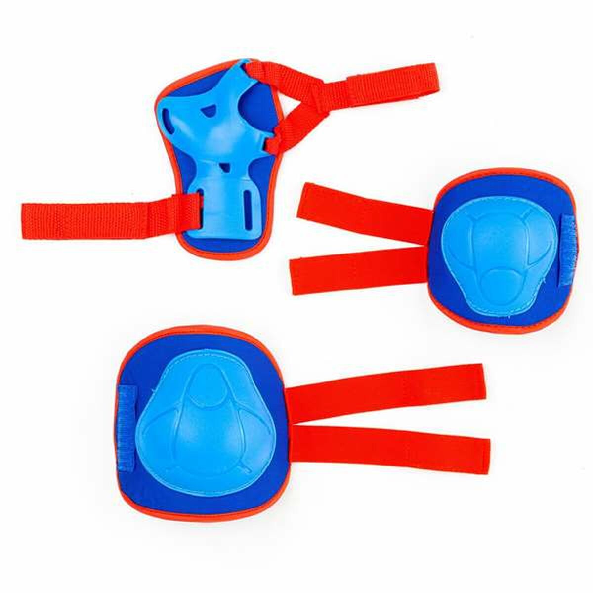 Kit Gomitiere e Ginocchiere Moltó Azzurro M 6 Pezzi